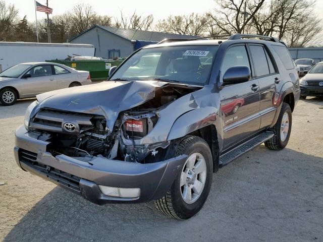 JTEBT17R750057602 - 2005 TOYOTA 4RUNNER LI GRAY photo 2