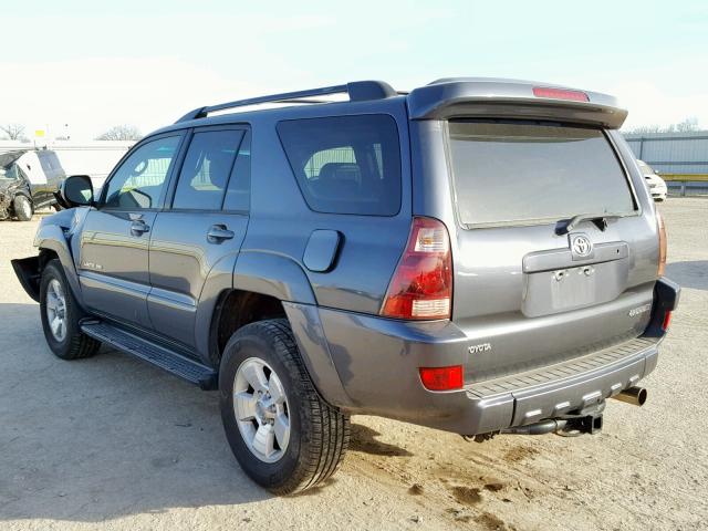 JTEBT17R750057602 - 2005 TOYOTA 4RUNNER LI GRAY photo 3