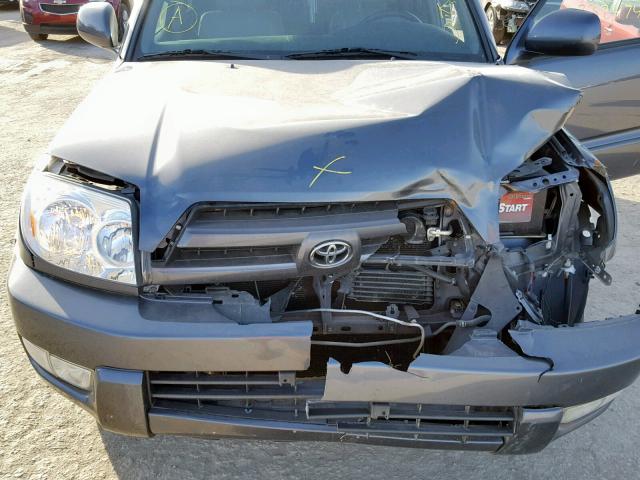 JTEBT17R750057602 - 2005 TOYOTA 4RUNNER LI GRAY photo 7