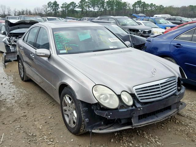 WDBUF65J14A399178 - 2004 MERCEDES-BENZ E 320 SILVER photo 1