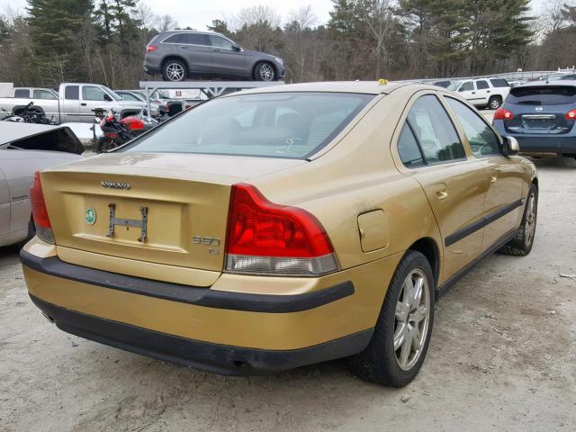 YV1RS53D322094941 - 2002 VOLVO S60 T5 GOLD photo 4
