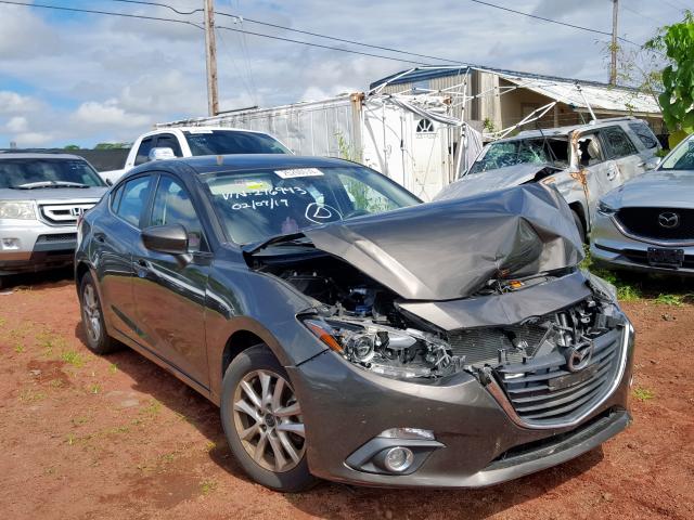 JM1BM1U78G1276943 - 2016 MAZDA 3 SPORT BROWN photo 1