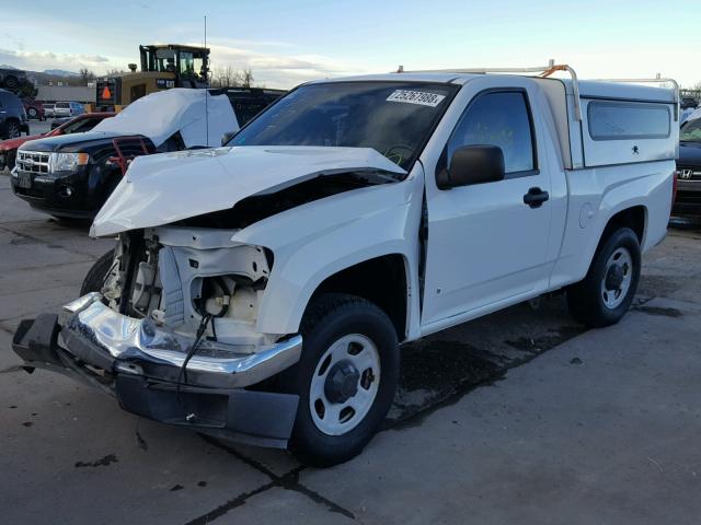 1GTDT149198138460 - 2009 GMC CANYON WHITE photo 2