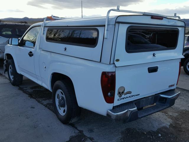 1GTDT149198138460 - 2009 GMC CANYON WHITE photo 3