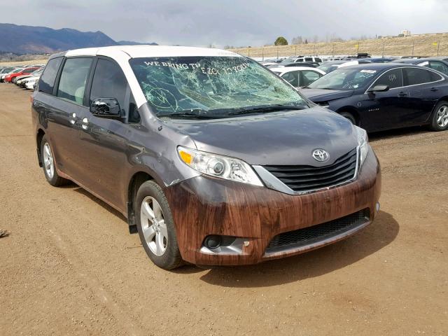 5TDZK3DC7DS289579 - 2013 TOYOTA SIENNA CREAM photo 1