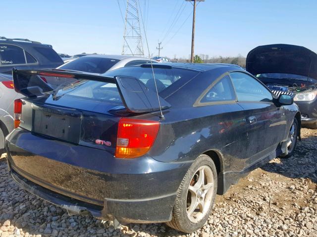 JTDDY32T720055972 - 2002 TOYOTA CELICA GT- BLUE photo 4