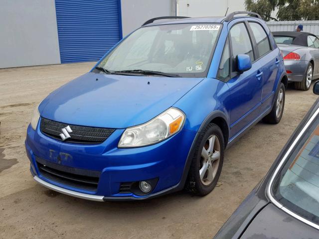 JS2YB413275104232 - 2007 SUZUKI SX4 BLUE photo 2