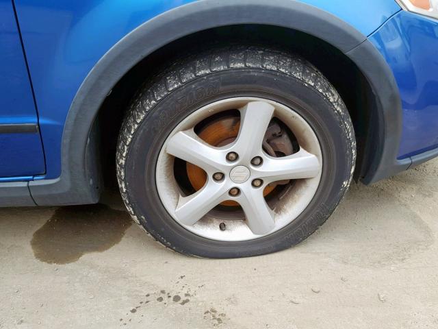 JS2YB413275104232 - 2007 SUZUKI SX4 BLUE photo 9