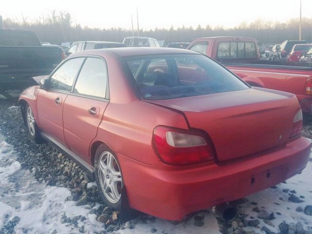 JF1GD29692G524320 - 2002 SUBARU IMPREZA WR RED photo 3