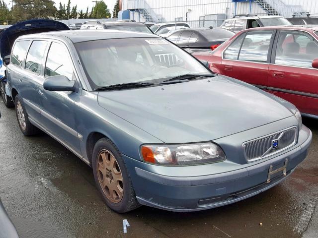 YV1SW58D812053590 - 2001 VOLVO V70 2.4T GREEN photo 1