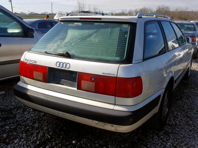 WAUFJ84A3PN051883 - 1993 AUDI 100 CS QUA WHITE photo 4