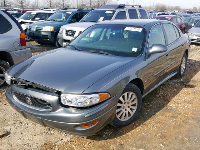 1G4HP52K95U166703 - 2005 BUICK LESABRE CU GRAY photo 2