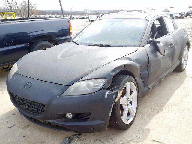 JM1FE17N250147575 - 2005 MAZDA RX8 CHARCOAL photo 2