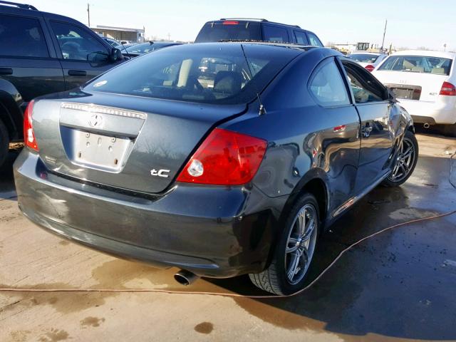 JTKDE167X60103070 - 2006 TOYOTA SCION TC ნაცრისფერი ფოტო 4