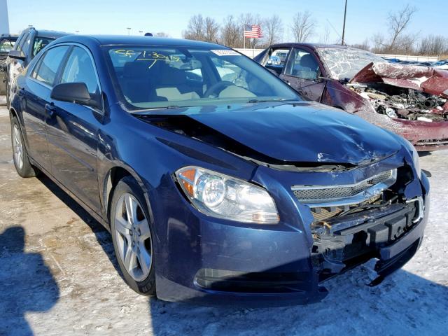 1G1ZB5EB9AF308106 - 2010 CHEVROLET MALIBU LS BLUE photo 1