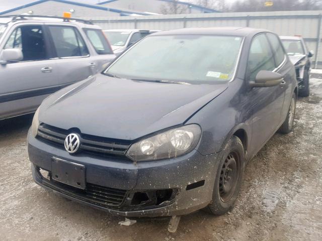 WVWAB7AJ4AW215183 - 2010 VOLKSWAGEN GOLF 灰色 照片 2