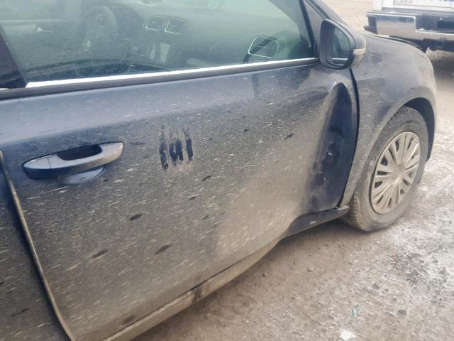 WVWAB7AJ4AW215183 - 2010 VOLKSWAGEN GOLF 灰色 照片 9