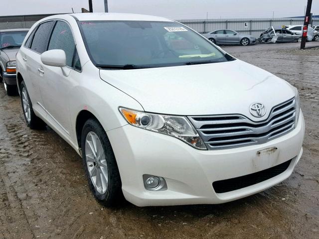 4T3ZA3BB3BU054735 - 2011 TOYOTA VENZA BASE WHITE photo 1