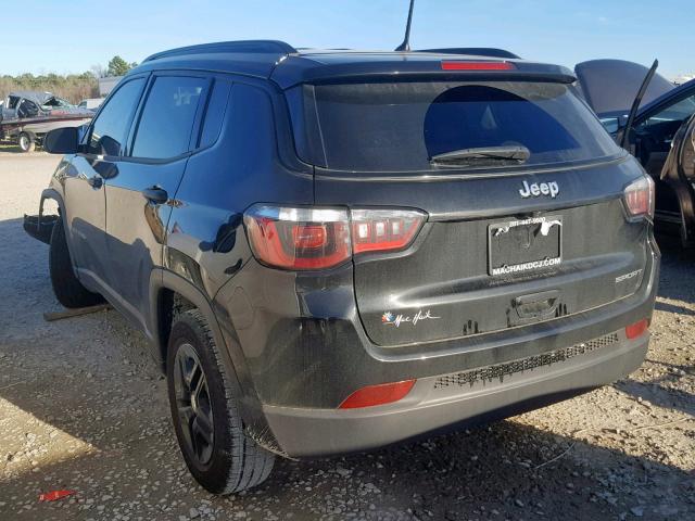 3C4NJCAB8JT214968 - 2018 JEEP COMPASS SP 黑色 照片 3