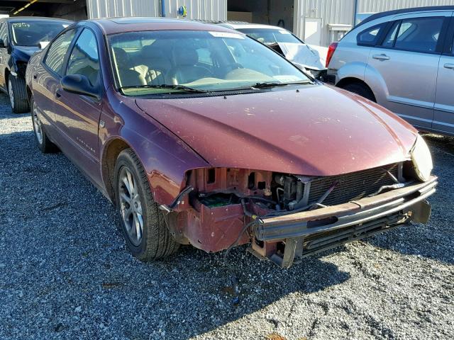 2C3HE66G8YH432939 - 2000 CHRYSLER 300M MAROON photo 1