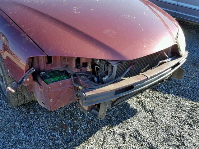 2C3HE66G8YH432939 - 2000 CHRYSLER 300M MAROON photo 9