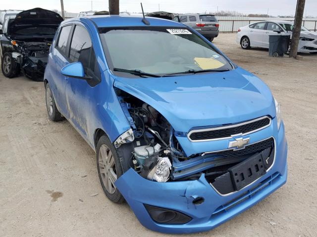 KL8CB6S98DC564868 - 2013 CHEVROLET SPARK LS BLUE photo 1