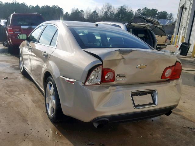 1G1ZJ577994108748 - 2009 CHEVROLET MALIBU 2LT TAN photo 3