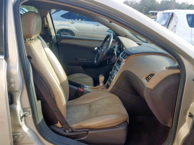 1G1ZJ577994108748 - 2009 CHEVROLET MALIBU 2LT TAN photo 5