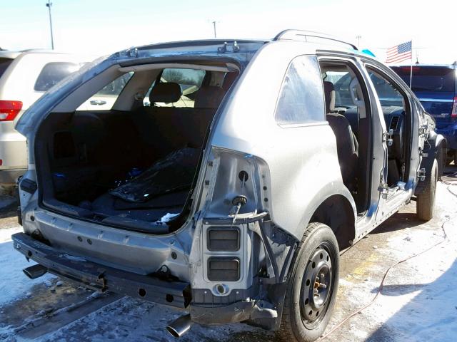 2FMDK48C48BA17195 - 2008 FORD EDGE SEL TAN photo 4