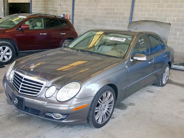 WDBUF87X38B188223 - 2008 MERCEDES-BENZ E 350 4MAT BROWN photo 2