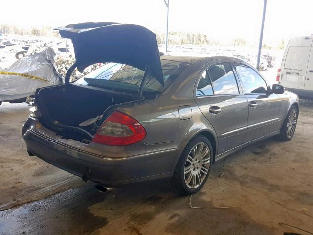 WDBUF87X38B188223 - 2008 MERCEDES-BENZ E 350 4MAT BROWN photo 4