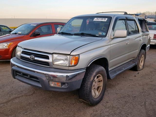 JT3HN86R1X0229696 - 1999 TOYOTA 4 RUNNER GRAY photo 2