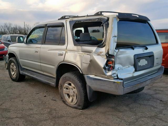 JT3HN86R1X0229696 - 1999 TOYOTA 4 RUNNER GRAY photo 3