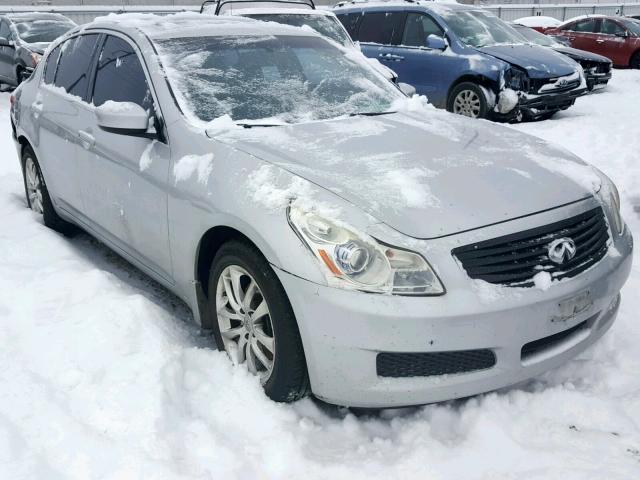 JNKCV61F19M050320 - 2009 INFINITI G37 SILVER photo 1