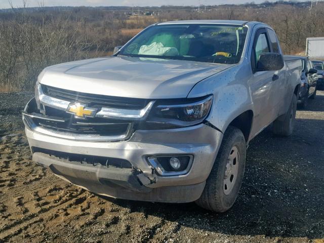 1GCHSBE35G1111482 - 2016 CHEVROLET COLORADO SILVER photo 2