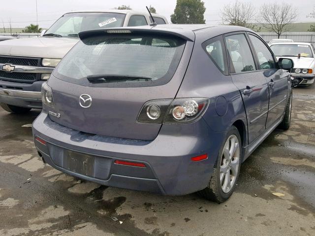 JM1BK344091215516 - 2009 MAZDA 3 S GRAY photo 4