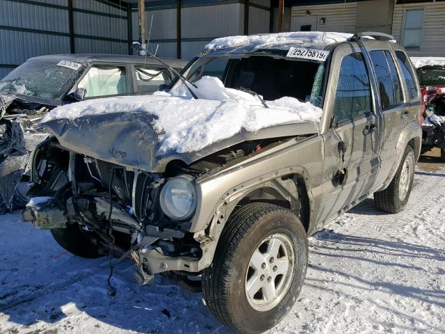 1J4GL58K73W723574 - 2003 JEEP LIBERTY LI SILVER photo 2