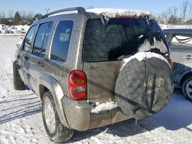 1J4GL58K73W723574 - 2003 JEEP LIBERTY LI SILVER photo 3