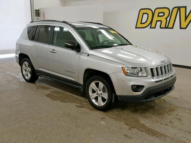 1C4NJCBA7CD647275 - 2012 JEEP COMPASS SP ნაცრისფერი ფოტო 1