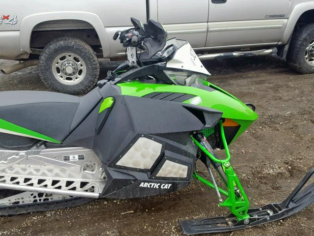 4UF12SNW0CT105396 - 2012 ARCTIC CAT SNOWMOBILE GREEN photo 5