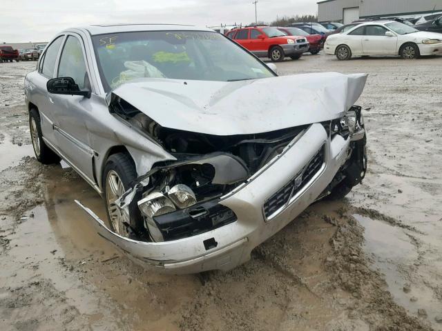 YV1RH592052465112 - 2005 VOLVO S60 2.5T SILVER photo 1