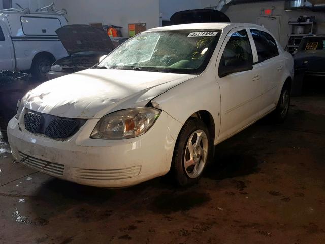 1G2AJ55F477111202 - 2007 PONTIAC G5 WHITE photo 2