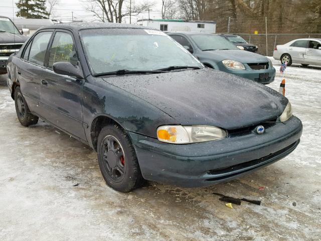 1Y1SK528XXZ433281 - 1999 CHEVROLET GEO PRIZM GREEN photo 1