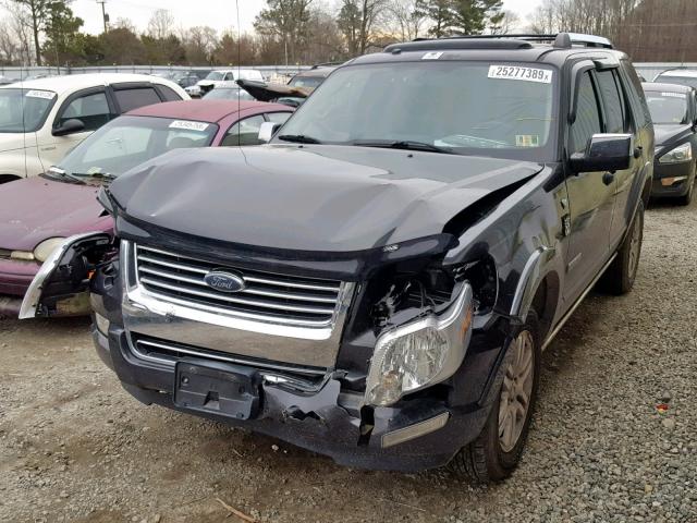 1FMEU75877UA37384 - 2007 FORD EXPLORER L GRAY photo 2