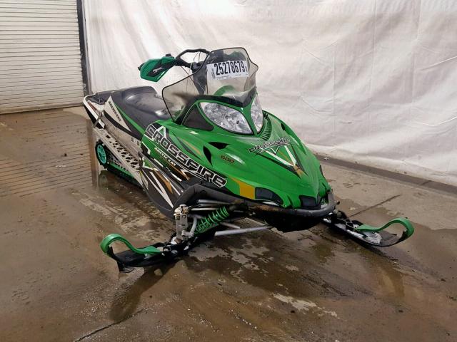 4UF10SNW5AT100293 - 2010 ARCTIC CAT CROSSFIRE GREEN photo 1