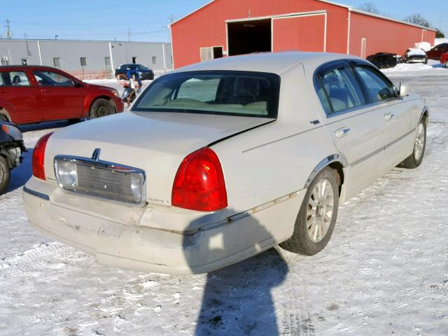 1LNHM82W75Y652870 - 2005 LINCOLN TOWN CAR S BEIGE photo 4