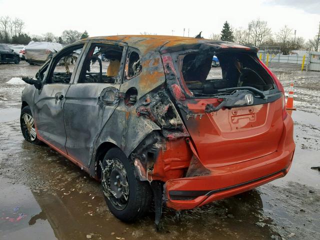 3HGGK5H43JM730062 - 2018 HONDA FIT LX BURN photo 3