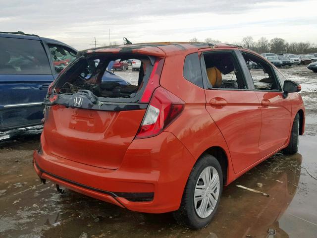 3HGGK5H43JM730062 - 2018 HONDA FIT LX BURN photo 4