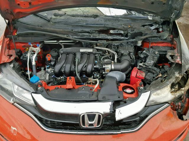 3HGGK5H43JM730062 - 2018 HONDA FIT LX BURN photo 7