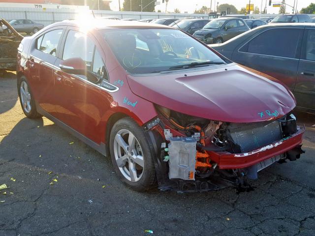 1G1RH6E48DU101468 - 2013 CHEVROLET VOLT RED photo 1